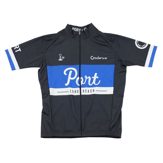 PORT LBC (ポート) / CADENCE (ケイデンス)  / サイクルジャージ / PORT + CADENCE CYCLING JERSEY - BLACK x NAVY / メンズ