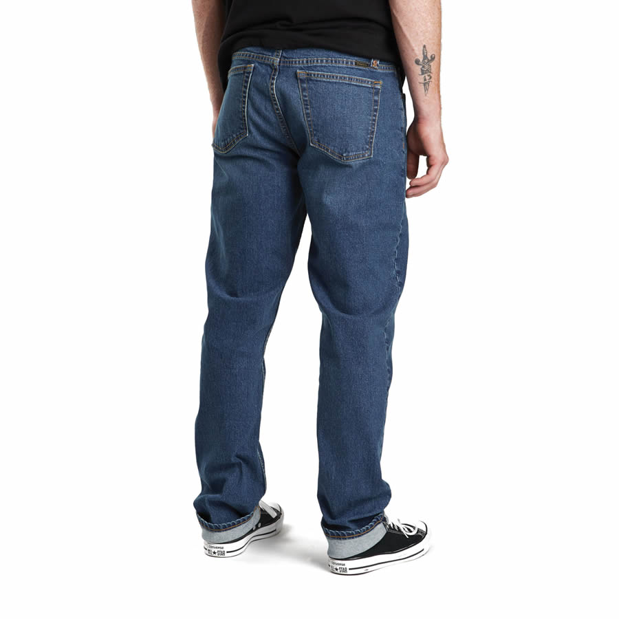 BRIXTON ( ブリクストン ) / デニムパンツ ストレッチ素材 / 12.5oz STANDARD FIT / RESERVE 5PKT DENIM PANT - WORN INDIGO /04098WNIDG