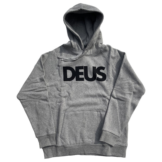 DEUS EX MACHINA ( デウスエクスマキナ ) / スウェット プルオーバー パーカー / ALL CAPS HOODY - GREY MARLE / DMF88526 / メンズ
