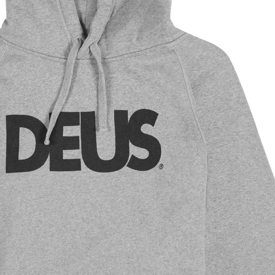 DEUS EX MACHINA ( デウスエクスマキナ ) / スウェット プルオーバー パーカー / ALL CAPS HOODY - GREY MARLE / DMF88526 / メンズ