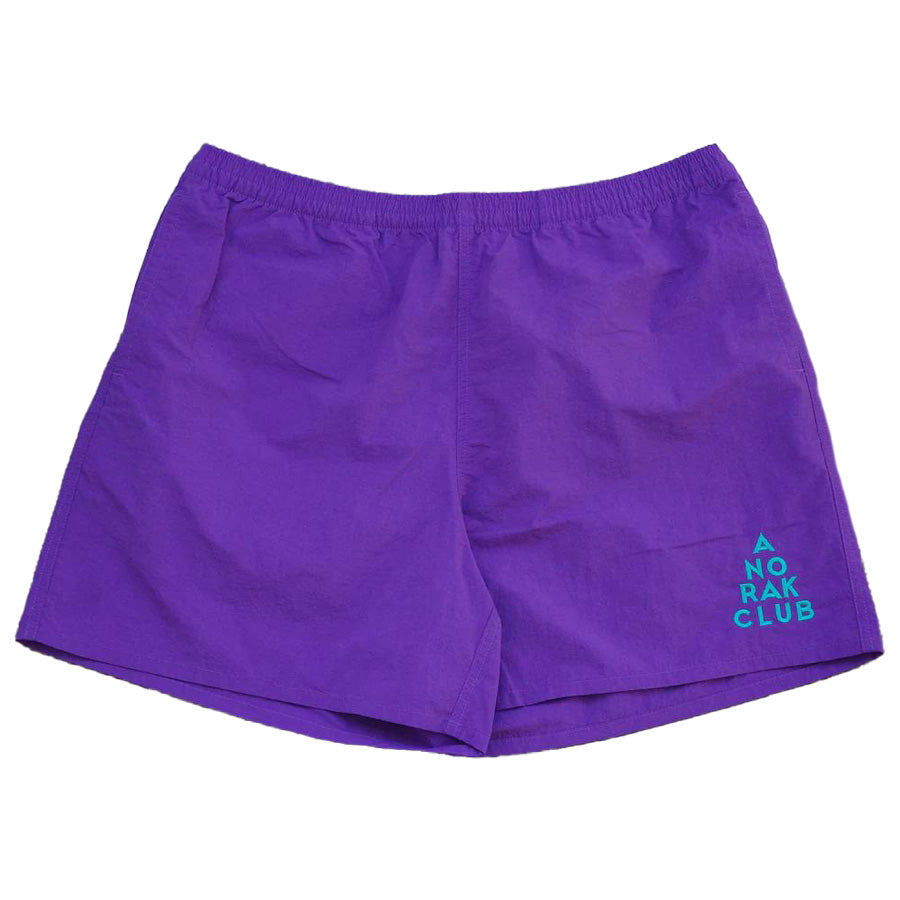 ANORAK CLUB (アノラッククラブ) / ハーフパンツ ショーツ ナイロン / NYLON SHORTS - PURPLE / WC707014 / メンズ
