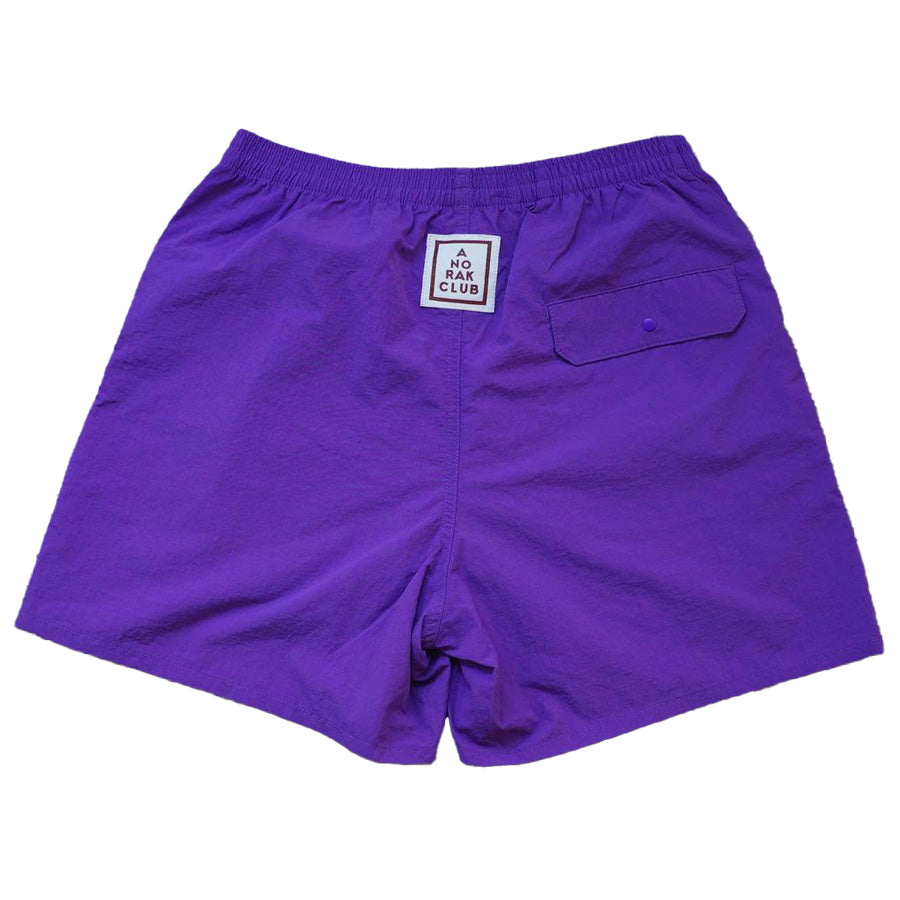 ANORAK CLUB (アノラッククラブ) / ハーフパンツ ショーツ ナイロン / NYLON SHORTS - PURPLE / WC707014 / メンズ