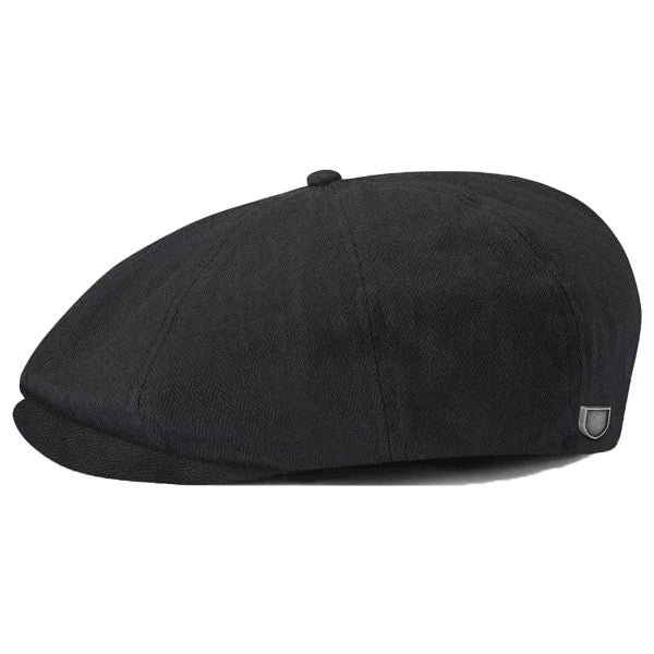 BRIXTON ( ブリクストン ) / ハンチング 帽子 / BROOD SNAP CAP - BLACK / 10770-BLACK