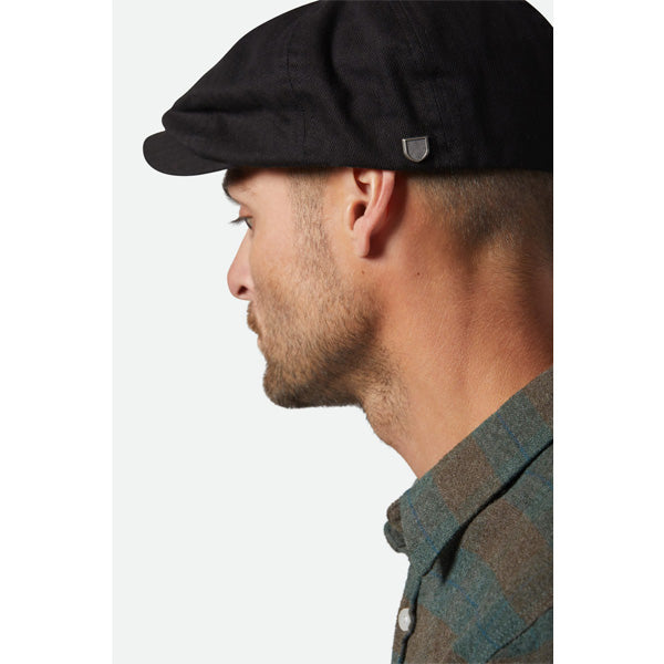 BRIXTON ( ブリクストン ) / ハンチング 帽子 / BROOD SNAP CAP - BLACK / 10770-BLACK