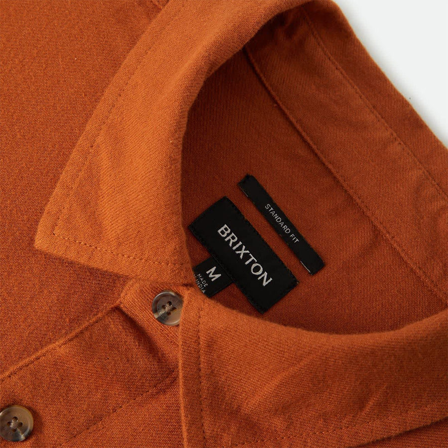 BRIXTON ( ブリクストン ) / ネルシャツ / HASTING LW FLANNEL - CARAMEL / 01419