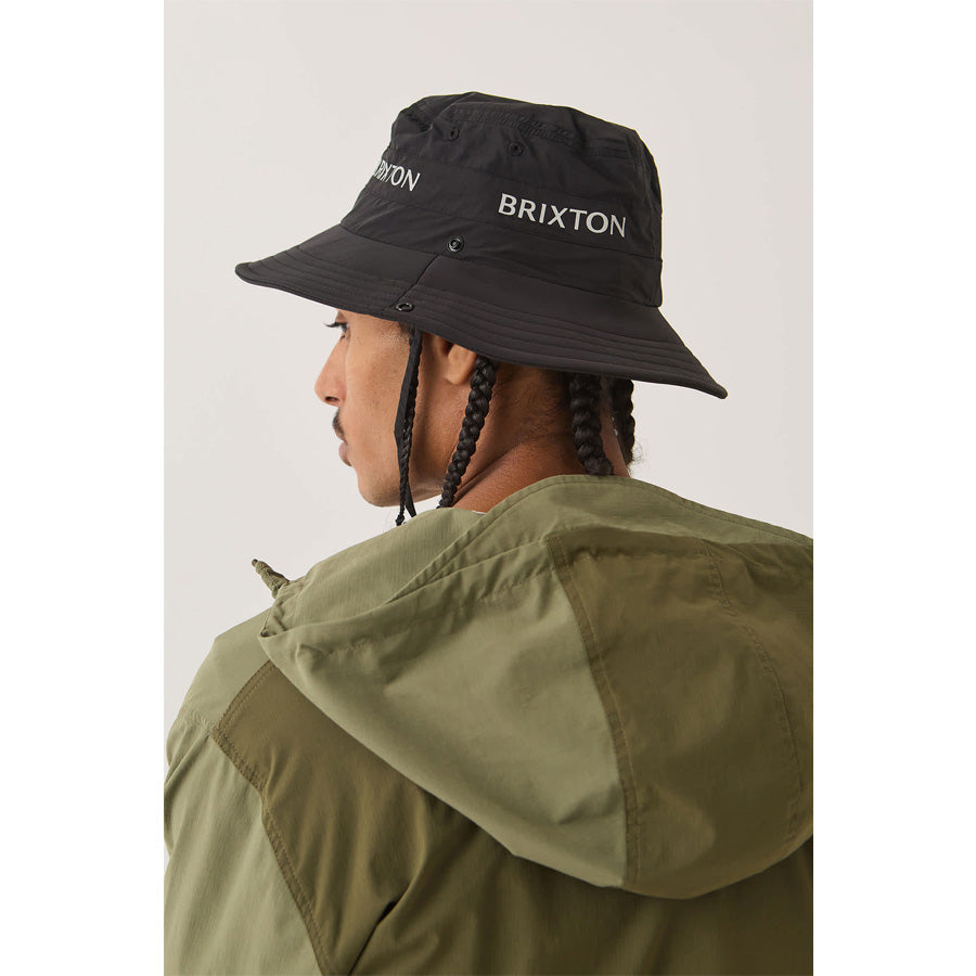 BRIXTON ( ブリクストン ) / サファリハット バケットハット 帽子 / JOURNEY SAFARI HAT - BLACK / 12121-BLACK