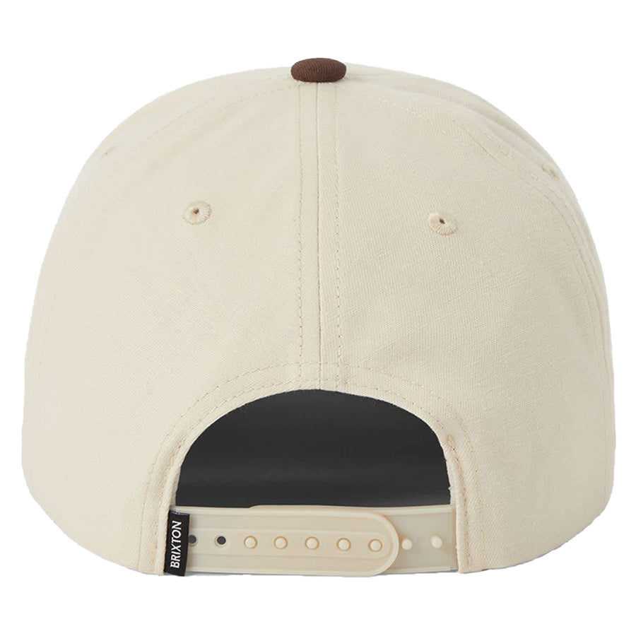 BRIXTON ( ブリクストン ) / キャップ スナップバック 帽子 / LEISURE SNAPBACK - KHAKI x COCO  / 12171-KHKCO