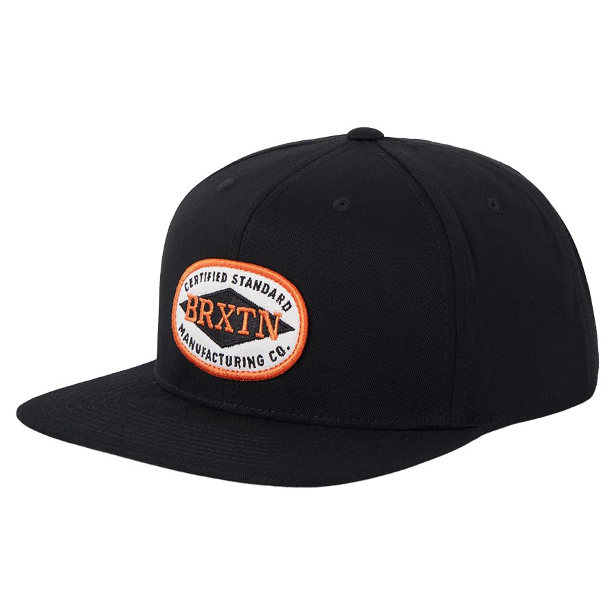BRIXTON ( ブリクストン ) / キャップ スナップバック 帽子 / MEYERS SNAPBACK - BLACK  / 12168-BLACK