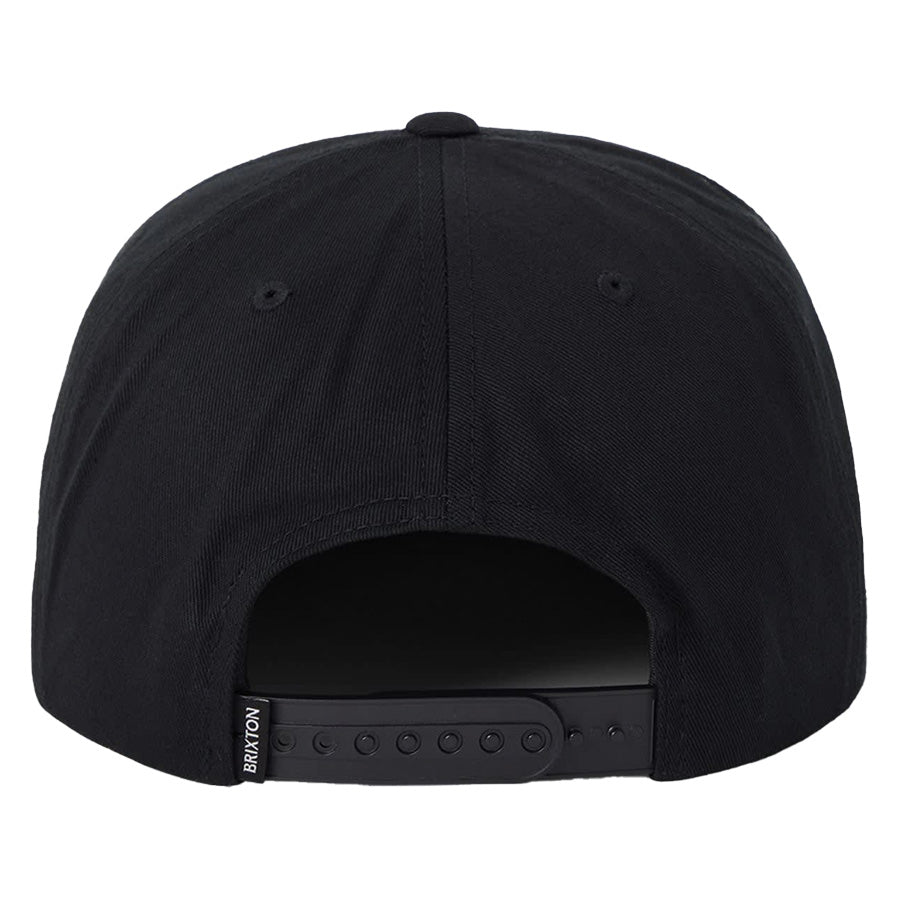 BRIXTON ( ブリクストン ) / キャップ スナップバック 帽子 / MEYERS SNAPBACK - BLACK  / 12168-BLACK