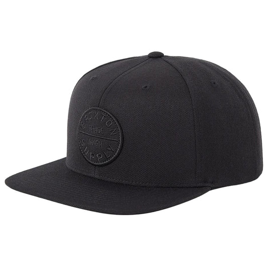 BRIXTON ( ブリクストン ) / キャップ スナップバック 帽子 / OATH III SNAPBACK - BLACK x BLACK  / 10777-BKBLK
