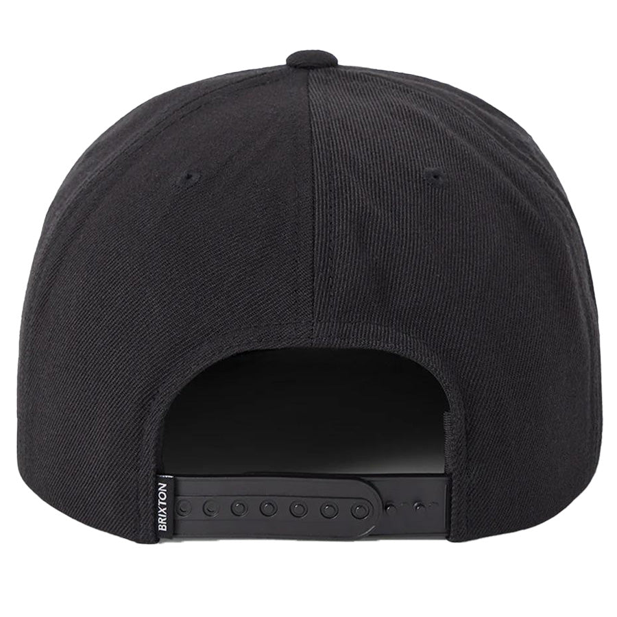 BRIXTON ( ブリクストン ) / キャップ スナップバック 帽子 / OATH III SNAPBACK - BLACK x BLACK  / 10777-BKBLK