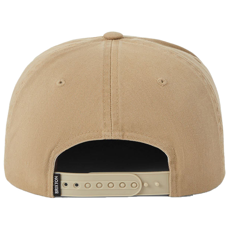 BRIXTON ( ブリクストン ) / キャップ スナップバック 帽子 / TRADEMARK SNAPBACK - BRITISH KHAKI / 12129-BRTKH