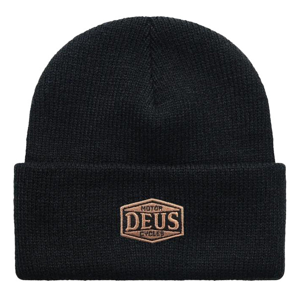 DEUS EX MACHINA ( デウスエクスマキナ ) / ビーニー ニットキャップ / BENJIE BEANIE - BLACK / D263MHA180 / メンズ