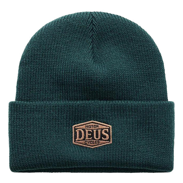 DEUS EX MACHINA ( デウスエクスマキナ ) / ビーニー ニットキャップ / BENJIE BEANIE - RACING GREEN / D263MHA180 / メンズ