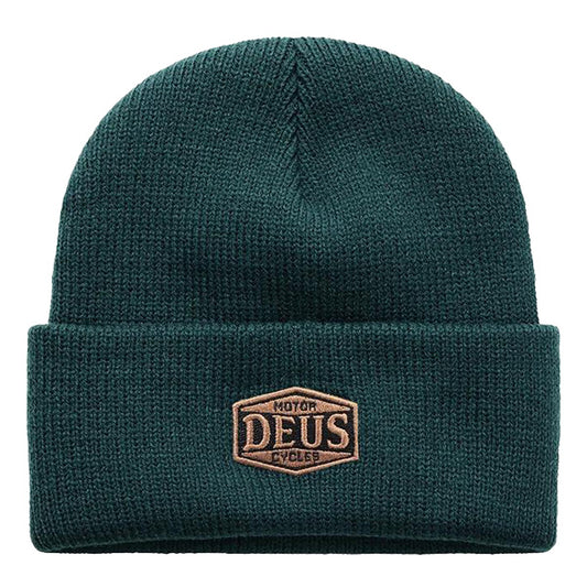 DEUS EX MACHINA ( デウスエクスマキナ ) / ビーニー ニットキャップ / BENJIE BEANIE - RACING GREEN / D263MHA180 / メンズ