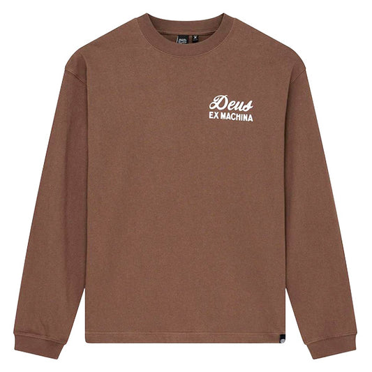DEUS EX MACHINA ( デウスエクスマキナ ) / ロンT 長袖Tシャツ / HARAJUKU SIGN LS TEE - BISON BROWN / D263MLT192
