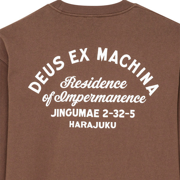DEUS EX MACHINA ( デウスエクスマキナ ) / ロンT 長袖Tシャツ / HARAJUKU SIGN LS TEE - BISON BROWN / D263MLT192
