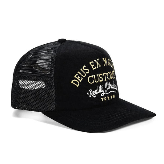 DEUS EX MACHINA ( デウスエクスマキナ ) / メッシュキャップ 帽子 / MARSDEN TRUCKER - BLACK / D263MHA331 / メンズ