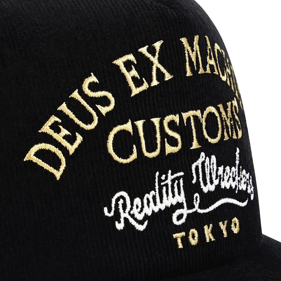 DEUS EX MACHINA ( デウスエクスマキナ ) / メッシュキャップ 帽子 / MARSDEN TRUCKER - BLACK / D263MHA331 / メンズ