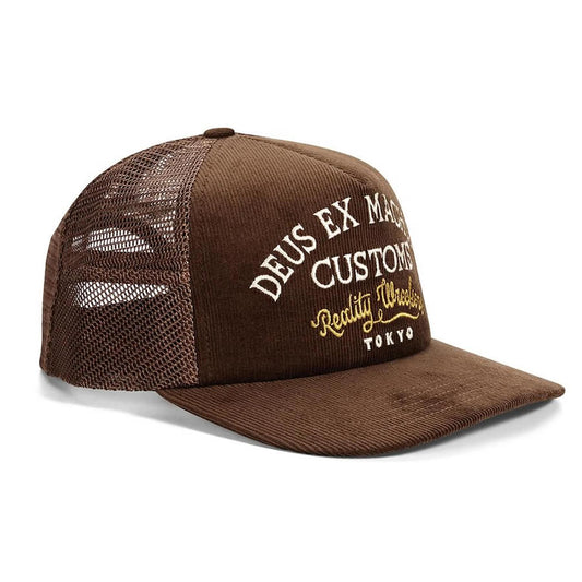 DEUS EX MACHINA ( デウスエクスマキナ ) / メッシュキャップ 帽子 / MARSDEN TRUCKER - BROWN / D263MHA331 / メンズ