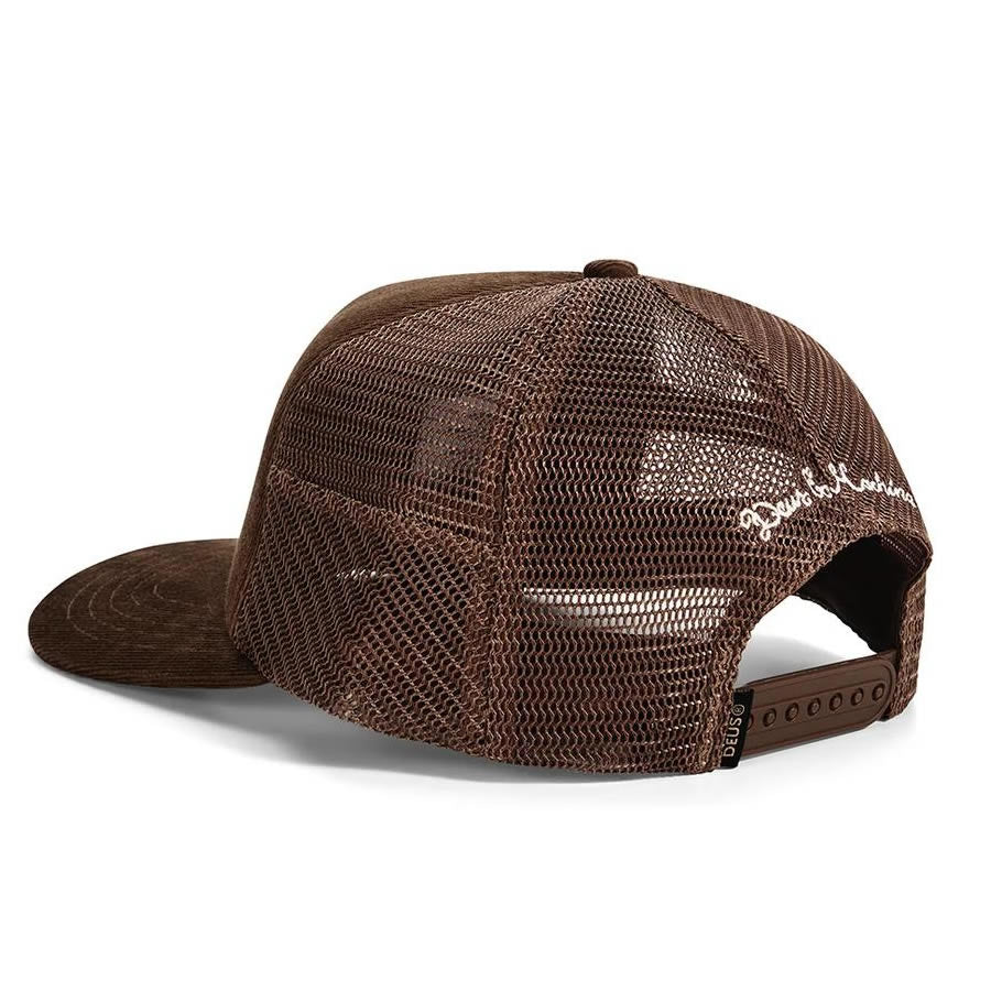 DEUS EX MACHINA ( デウスエクスマキナ ) / メッシュキャップ 帽子 / MARSDEN TRUCKER - BROWN / D263MHA331 / メンズ