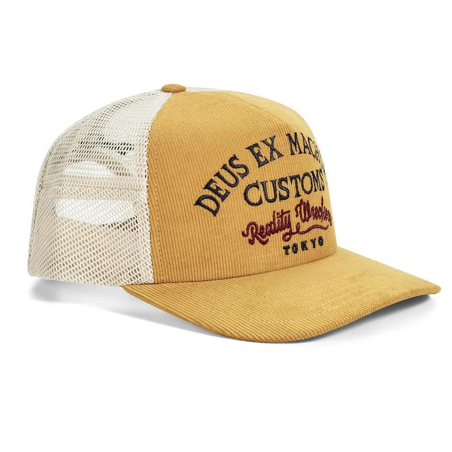 DEUS EX MACHINA ( デウスエクスマキナ ) / メッシュキャップ 帽子 / MARSDEN TRUCKER - RADIANT YELLOW / D263MHA331 / メンズ (コピー)