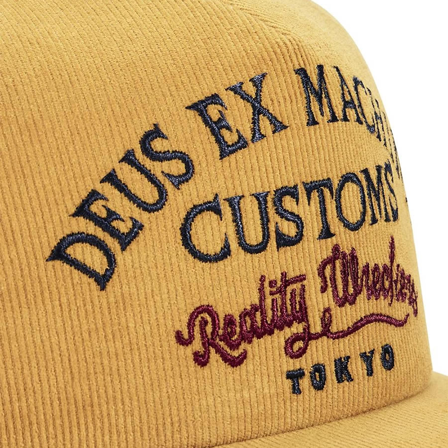 DEUS EX MACHINA ( デウスエクスマキナ ) / メッシュキャップ 帽子 / MARSDEN TRUCKER - RADIANT YELLOW / D263MHA331 / メンズ (コピー)