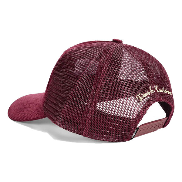 DEUS EX MACHINA ( デウスエクスマキナ ) / メッシュキャップ 帽子 / PILL CORD TRUCKER - BURGUNDY / D263MHA335 / メンズ (コピー)