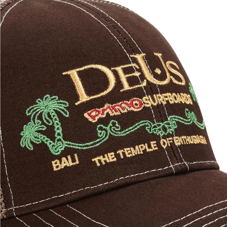 DEUS EX MACHINA ( デウスエクスマキナ ) / メッシュキャップ 帽子 / SANCHEZ TRUCKER - BROWN / D263MHA520 / メンズ