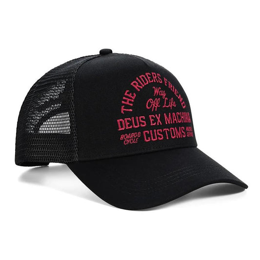 DEUS EX MACHINA ( デウスエクスマキナ ) / メッシュキャップ 帽子 / SHOOK ONES TRUCKER - BLACK / D263MHA330 / メンズ