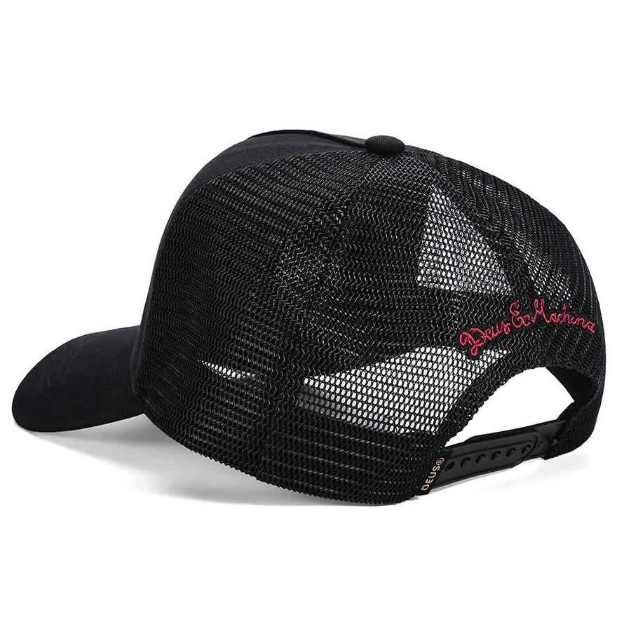 DEUS EX MACHINA ( デウスエクスマキナ ) / メッシュキャップ 帽子 / SHOOK ONES TRUCKER - BLACK / D263MHA330 / メンズ