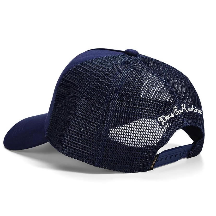 DEUS EX MACHINA ( デウスエクスマキナ ) / メッシュキャップ 帽子 / SHOOK ONES TRUCKER - MECHANIC BLUE / D263MHA330 / メンズ