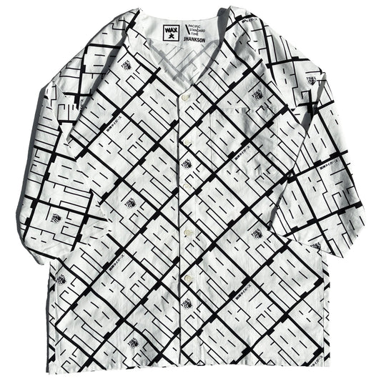 [2026/07/14 発売開始] 阪神タイガース x JHANKSON x PST x WAX / 鯉口シャツ / Koikuchi-shirts Kaku-ji Hanshin / 日本製