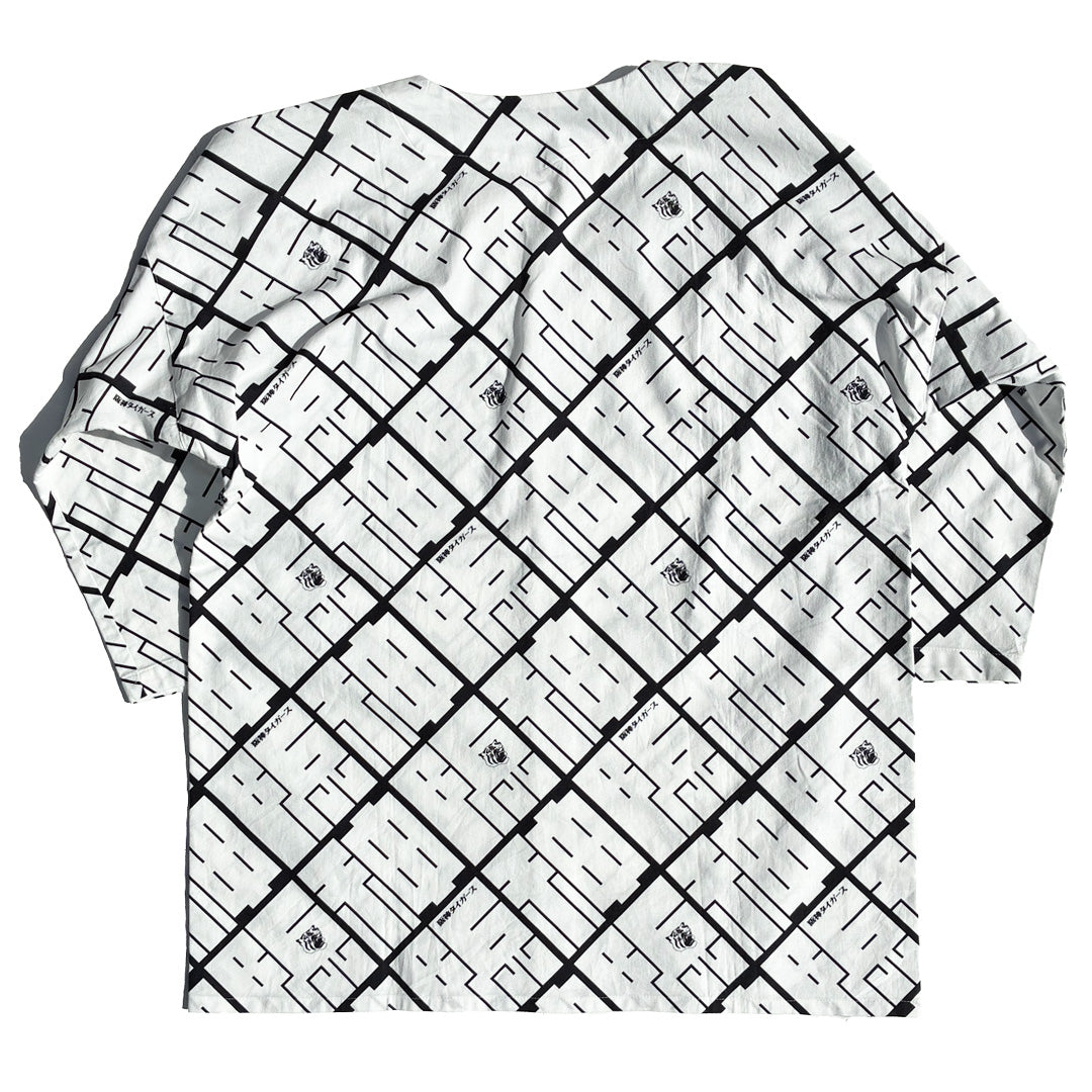 [2026/07/14 発売開始] 阪神タイガース x JHANKSON x PST x WAX / 鯉口シャツ / Koikuchi-shirts Kaku-ji Hanshin / 日本製