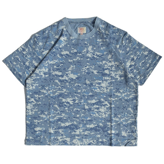 IMPRESTORE (インプレストア) / 半袖Tシャツ / t-shirts indigo Degital Camo  - INDIGO Blue / CZ-ImSt-422 - Shy Guy / メンズ