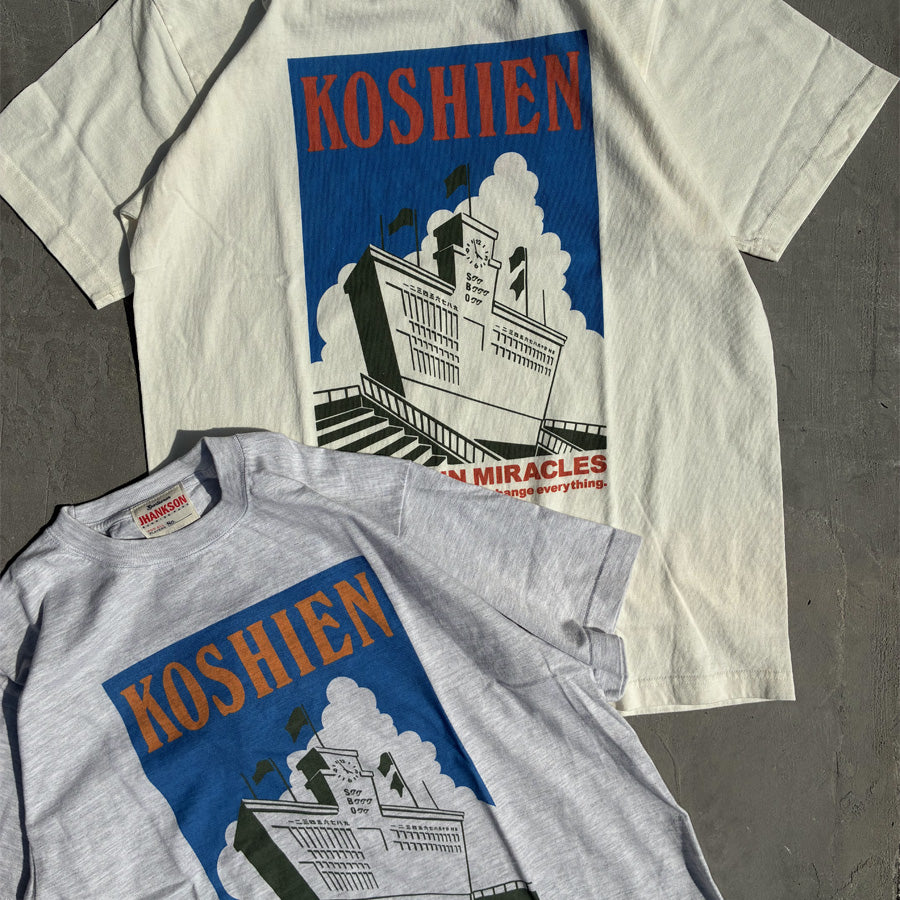 JHANKSON(ジャンクソン) x 甲子園 コラボ / 半袖Tシャツ / SCOREBOARD TEE - ASH / JHK-T002