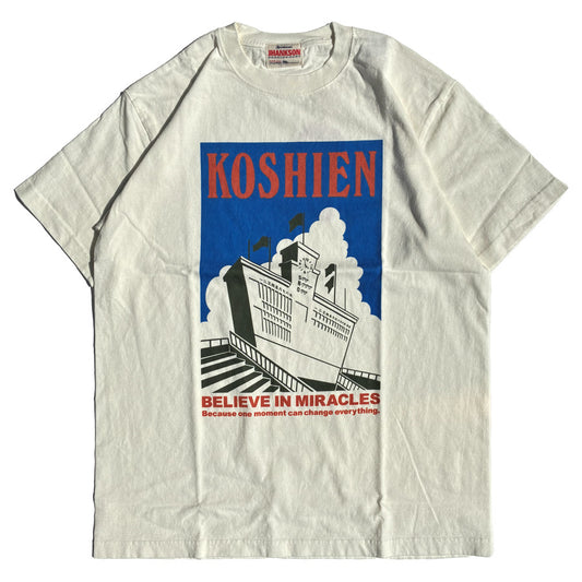 JHANKSON(ジャンクソン) x 甲子園 コラボ / 半袖Tシャツ / SCOREBOARD TEE - WHITE / JHK-T002
