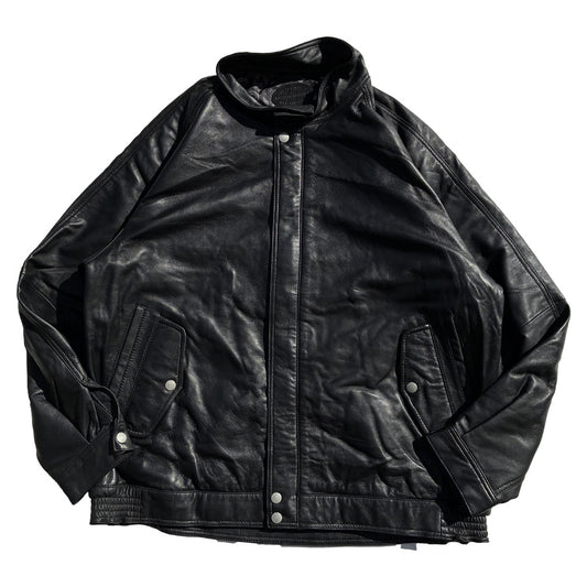 NASNGWAM (ナスングワム) / レザー ジャケット / ATTRACT LEATHER JACKET - BLACK / J2603002 / メンズ
