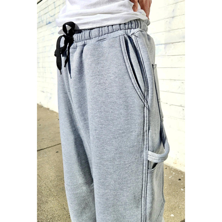 NEO BLUE(ネオブルー) / 裏起毛スウェットパンツ カーペンター / Grey Heavyweight Baggy Carpenter Sweatpants - GREY /メンズ