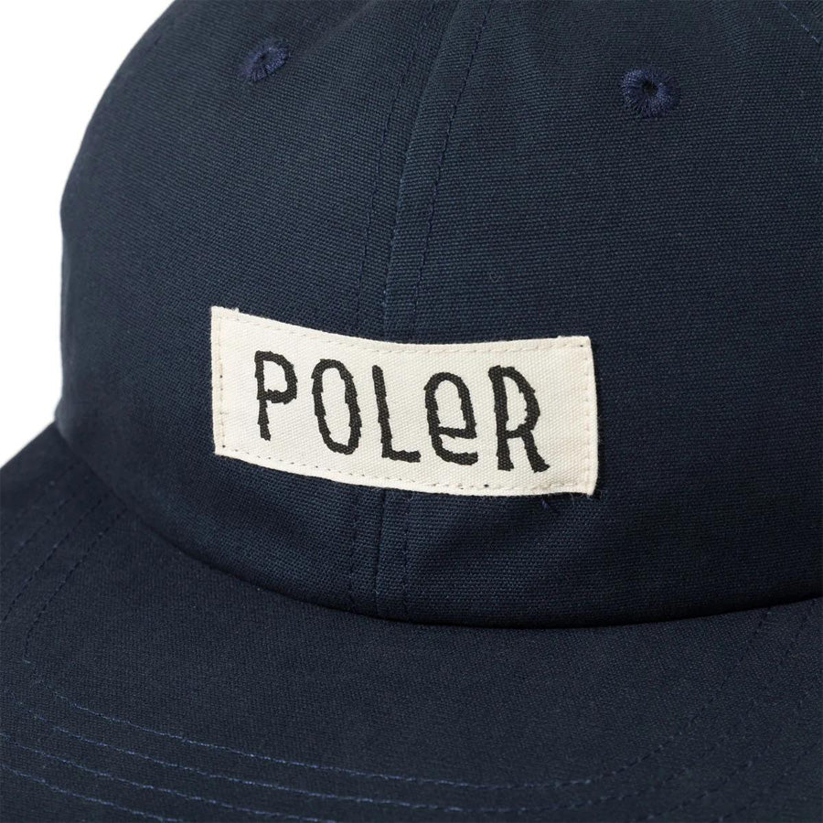 POLeR OUTDOOR STUFF(ポーラーアウトドアスタッフ) / キャップ 帽子 / COTTON CAP - BLACK / 263MCV0078