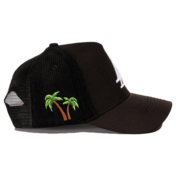REFERENCE ( リファレンス )  / 帽子 ベースボールキャップ スナップバック / PARADISE LA MULTI-PANEL - BLACK / RE2604BK