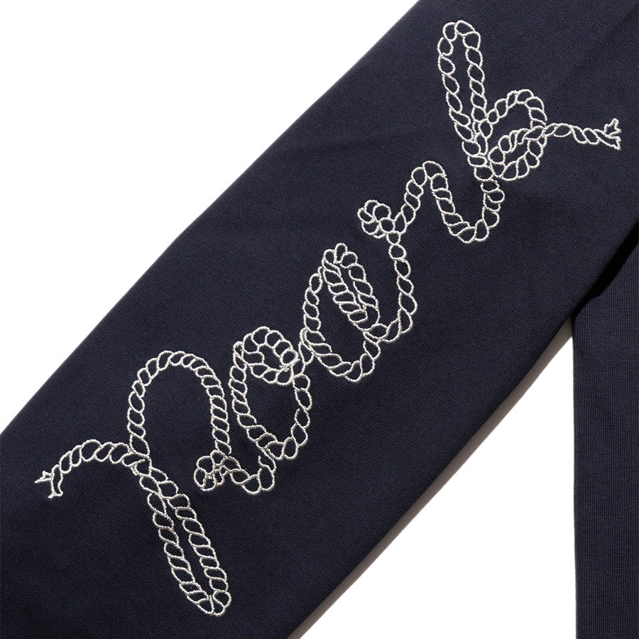 ROARK (ロアーク) /  長袖Tシャツ ロンT / "ROAMIG" 14oz H/W L/S TEE - DARK NAVY / RLTJHW1251 / メンズ
