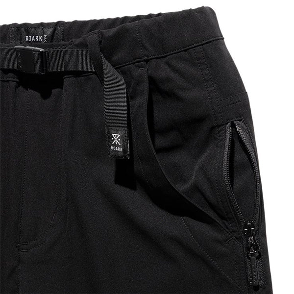 ROARK (ロアーク) / 撥水 パンツ / TRAVEL PANT ROAMFREE w/Jersey - NARROW / BLACK / RPJ1251 / メンズ