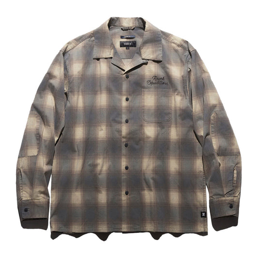 ROARK (ロアーク) /  長袖シャツ / WILDCAMP LS - FADED BROWN / RLWJ1252/ メンズ