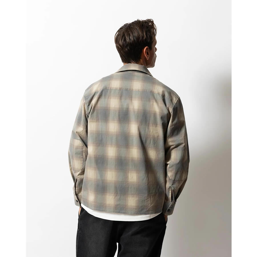 ROARK (ロアーク) /  長袖シャツ / WILDCAMP LS - FADED BROWN / RLWJ1252/ メンズ