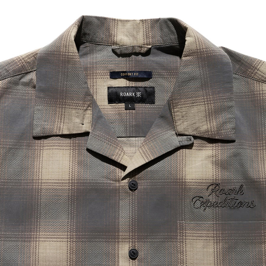 ROARK (ロアーク) /  長袖シャツ / WILDCAMP LS - FADED BROWN / RLWJ1252/ メンズ