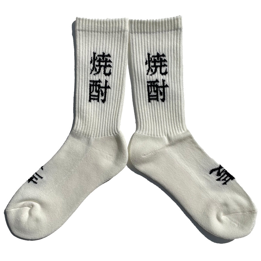 ROSTER SOX(ロスターソックス) / 靴下 クルーソックス 焼酎 / SHOCHU - WHITE / RS-175 / メンズ レディース