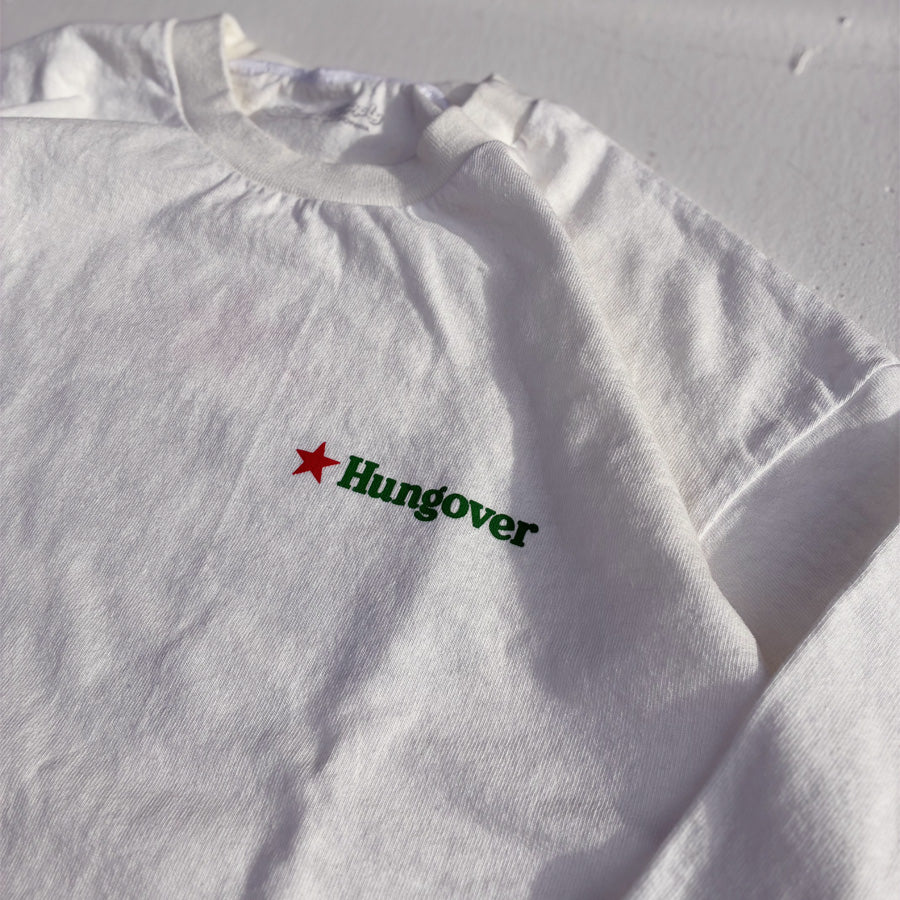 SLOPPY(スラッピー) / 長袖 Tシャツ ロンT  / HUNGOVER LS TEE- WHITE / メンズ