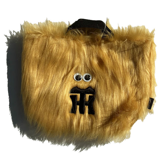 INFIELDER DESIGN x 阪神タイガース / ミニファートートバッグ / TIGERS FUR YYB - YELLOW / HT-3 TIGERS FUR YYB