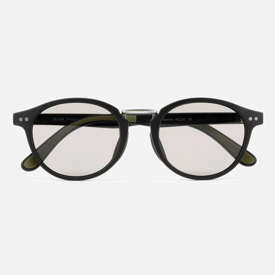 TYMER(タイマー) / 調光レンズ サングラス アイウェア / OLIVER - Matt Black  x Photochromic Grey Polarized / TY105-MBK-PGYP / メンズ